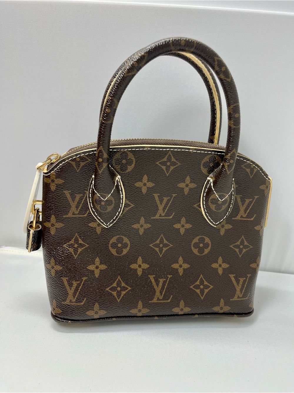 Louis Vuitton 2011 Runway Monogram Fetish Lockit BB Bag M40599 Ltd Ed REPAIR